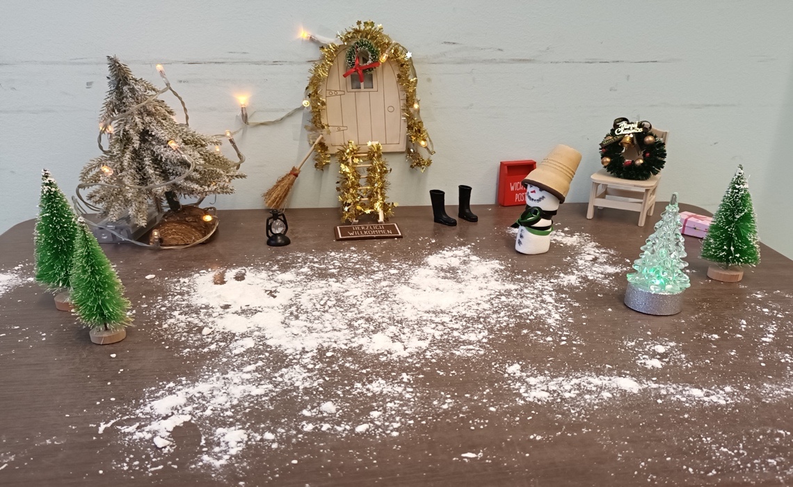 Es hat geschneit!