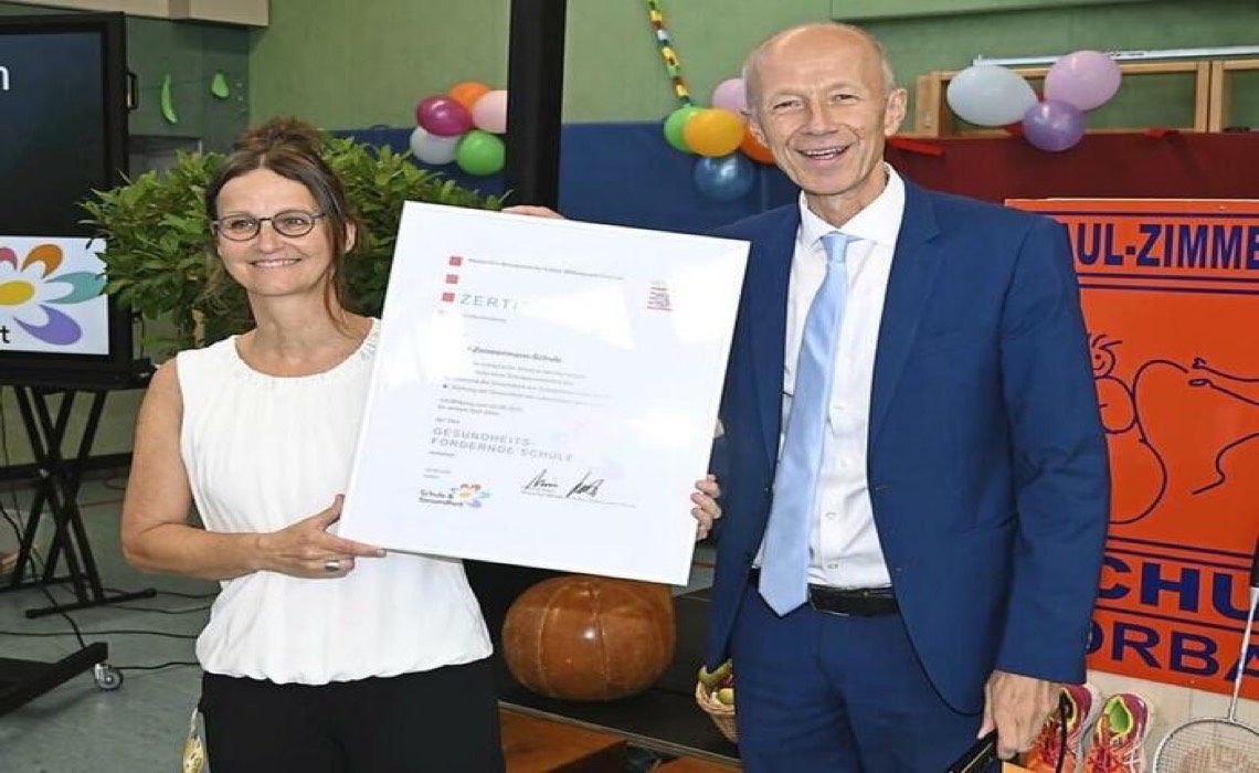 PZS als "Gesunde Schule" rezertifiziert