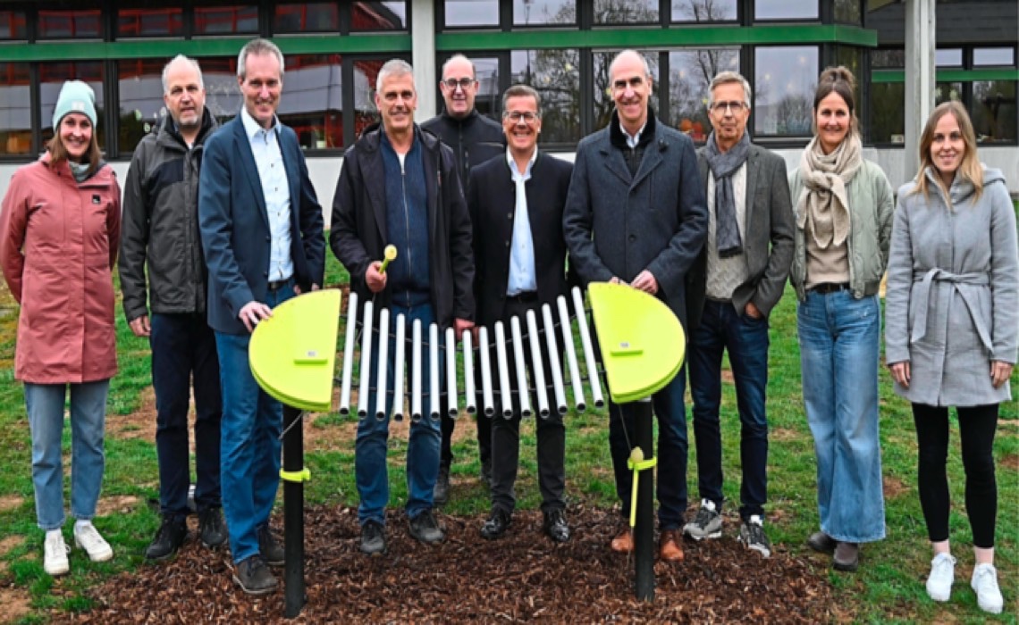 Spielplatz der Sinne - offizielle Übergabe